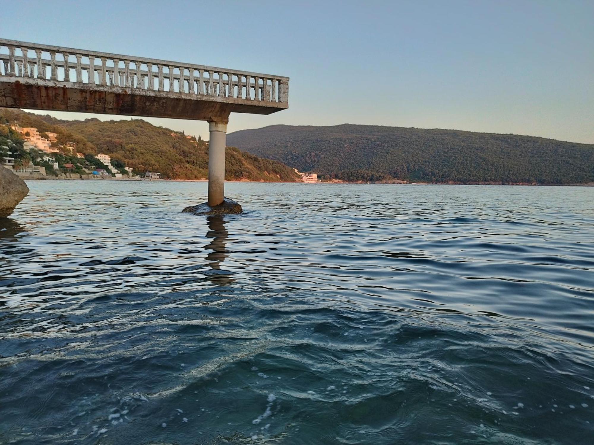 Seaside Apartment Kruce Ulcinj Bagian luar foto